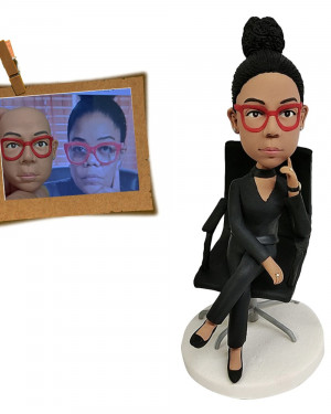 Female  Worker Custom Bobbleheads 