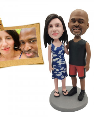 CUSTOM 2 PERSONS BOBBLEHEAD