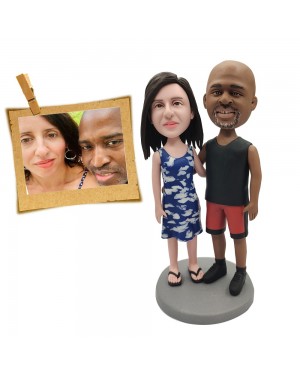 CUSTOM 2 PERSONS BOBBLEHEAD