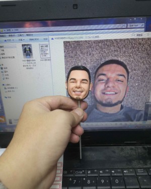 Personalized Bobbleheads Batman Handmade Support any Post and Scene Unique Gift for Christmas, Valentines Day and Birthday