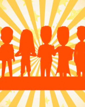 CUSTOM 5 PERSONS BOBBLEHEAD